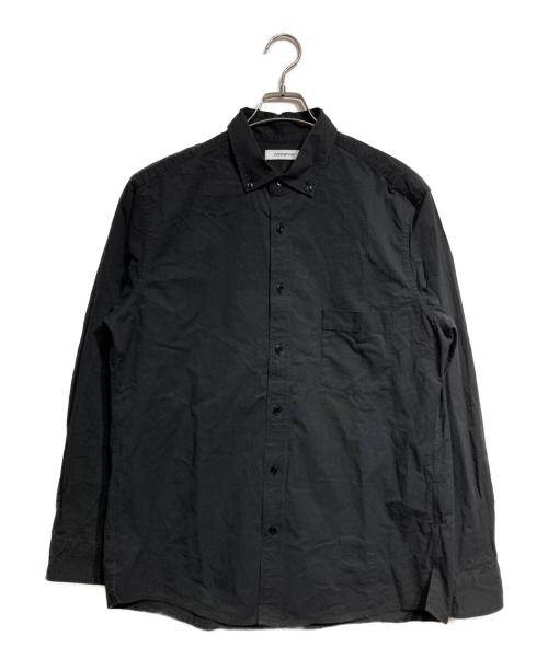 nonnative（ノンネイティブ）nonnative (ノンネイティブ) DWELLER B.D. SHIRT COTTON TYPEWRITER/ドウェラー B.D. シャツ コットン タイプライター ブラック サイズ:2の古着・服飾アイテム