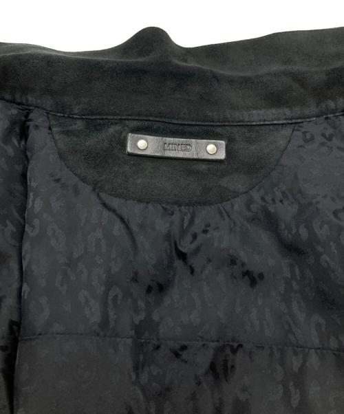 MINEDENIM（マインデニム）MINEDENIM (マインデニム) Sheep Suede Trucker JKT ブラック サイズ:2の古着・服飾アイテム