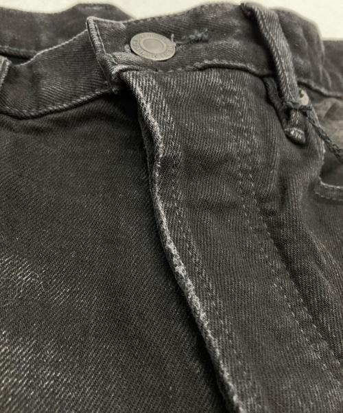 MINEDENIM（マインデニム）MINEDENIM (マインデニム) S.Slim STR 5pocket USD/SスリムSTR5ポケットUSD ブラック サイズ:9の古着・服飾アイテム