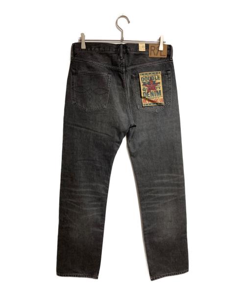 RRL（ダブルアールエル）RRL (ダブルアールエル) STRAIGHT FIT JEAN DUSTY BLACK WASH グレー サイズ:W31×30の古着・服飾アイテム