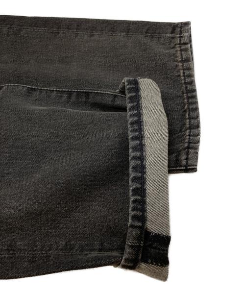RRL（ダブルアールエル）RRL (ダブルアールエル) STRAIGHT FIT JEAN DUSTY BLACK WASH グレー サイズ:W31×30の古着・服飾アイテム