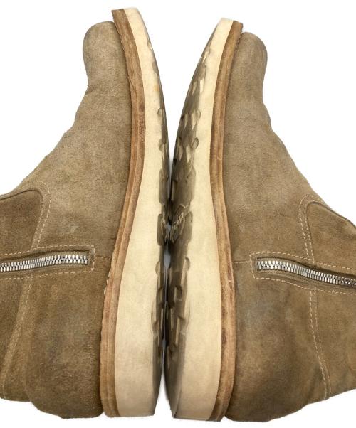 nonnative（ノンネイティブ）nonnative (ノンネイティブ) WORKER ZIP UP BOOTS/ウォーカージップアップブーツ ベージュ サイズ:7-1/2の古着・服飾アイテム