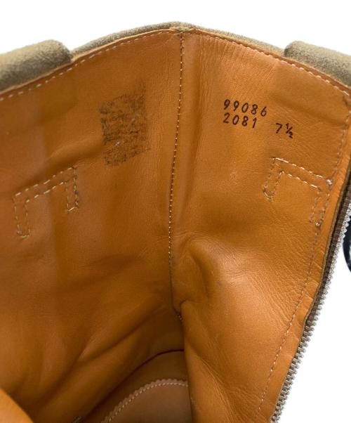 nonnative（ノンネイティブ）nonnative (ノンネイティブ) WORKER ZIP UP BOOTS/ウォーカージップアップブーツ ベージュ サイズ:7-1/2の古着・服飾アイテム