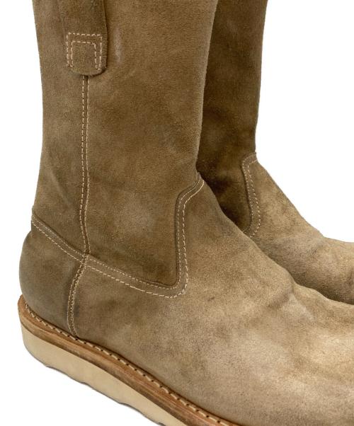 nonnative（ノンネイティブ）nonnative (ノンネイティブ) WORKER ZIP UP BOOTS/ウォーカージップアップブーツ ベージュ サイズ:7-1/2の古着・服飾アイテム