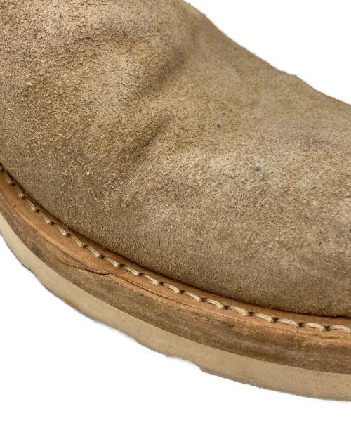 nonnative（ノンネイティブ）nonnative (ノンネイティブ) WORKER ZIP UP BOOTS/ウォーカージップアップブーツ ベージュ サイズ:7-1/2の古着・服飾アイテム
