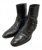 Saint Laurent Parisサンローランパリ）の古着「クラシックワイアットハーネスブーツ/Classic Wyatt Harness Boots」｜ブラック