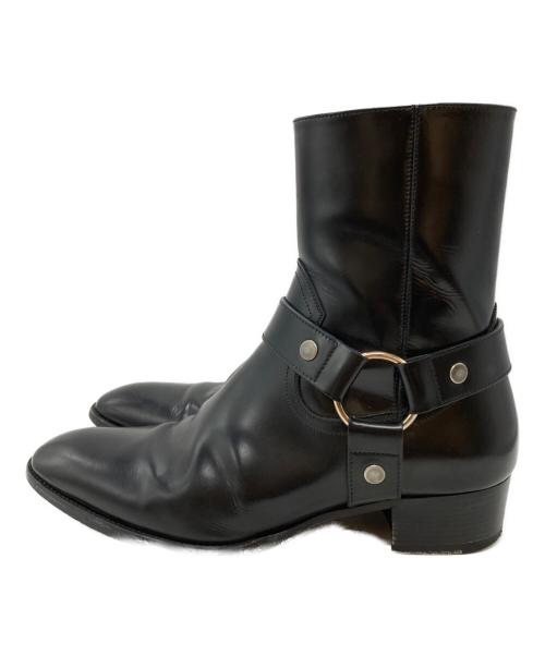Saint Laurent Paris（サンローランパリ）Saint Laurent Paris (サンローランパリ) クラシックワイアットハーネスブーツ/Classic Wyatt Harness Boots ブラック サイズ:42の古着・服飾アイテム