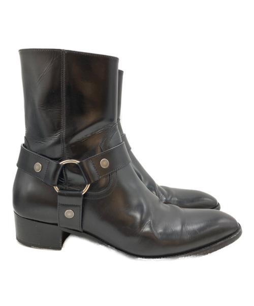 Saint Laurent Paris（サンローランパリ）Saint Laurent Paris (サンローランパリ) クラシックワイアットハーネスブーツ/Classic Wyatt Harness Boots ブラック サイズ:42の古着・服飾アイテム