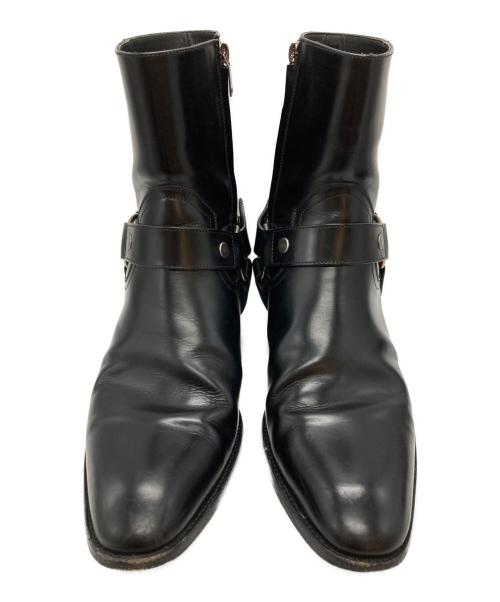 Saint Laurent Paris（サンローランパリ）Saint Laurent Paris (サンローランパリ) クラシックワイアットハーネスブーツ/Classic Wyatt Harness Boots ブラック サイズ:42の古着・服飾アイテム