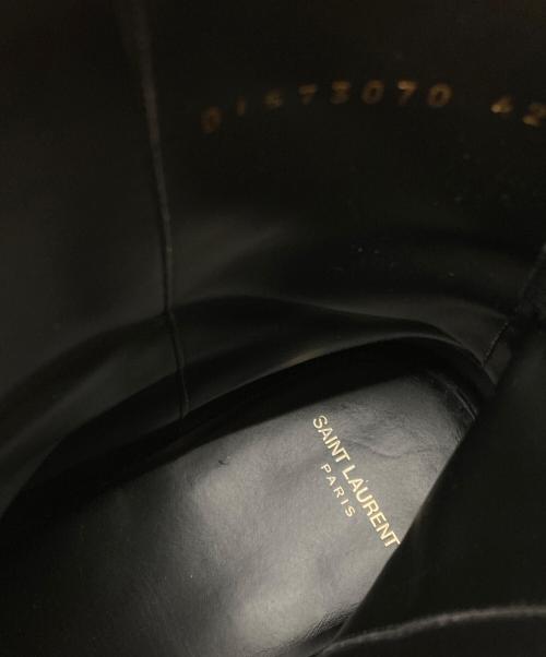 Saint Laurent Paris（サンローランパリ）Saint Laurent Paris (サンローランパリ) クラシックワイアットハーネスブーツ/Classic Wyatt Harness Boots ブラック サイズ:42の古着・服飾アイテム