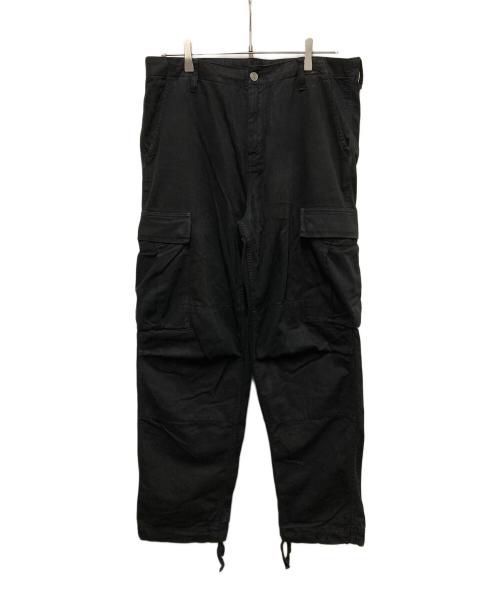 CarHartt（カーハート）CarHartt (カーハート) レギュラーカーゴパンツ ブラック サイズ:	SIZE W32の古着・服飾アイテム