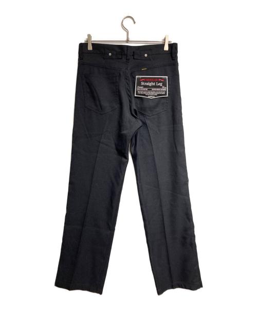 DAIRIKU（ダイリク）DAIRIKU (ダイリク) Straight Pressed Pant/ストレート プレスド パンツ ブラック サイズ:31の古着・服飾アイテム