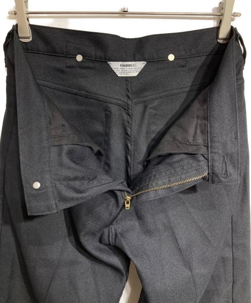 DAIRIKU（ダイリク）DAIRIKU (ダイリク) Straight Pressed Pant/ストレート プレスド パンツ ブラック サイズ:31の古着・服飾アイテム
