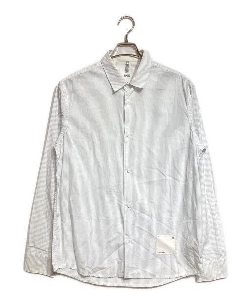 OAMC（オーエーエムシー）OAMC (オーエーエムシー) ストライプシャツ/Striped shirt ブルー サイズ:Mの古着・服飾アイテム