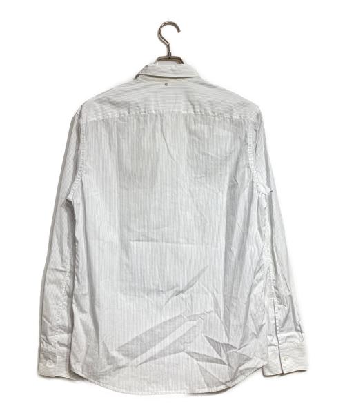 OAMC（オーエーエムシー）OAMC (オーエーエムシー) ストライプシャツ/Striped shirt ブルー サイズ:Mの古着・服飾アイテム