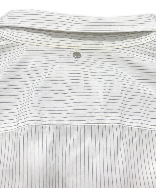 OAMC（オーエーエムシー）OAMC (オーエーエムシー) ストライプシャツ/Striped shirt ブルー サイズ:Mの古着・服飾アイテム