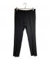 Jean Paul Gaultier homme（ジャンポールゴルチェオム）の古着「ウールレーヨンナロースラックス/Wool-rayon narrow slacks」｜ブラック