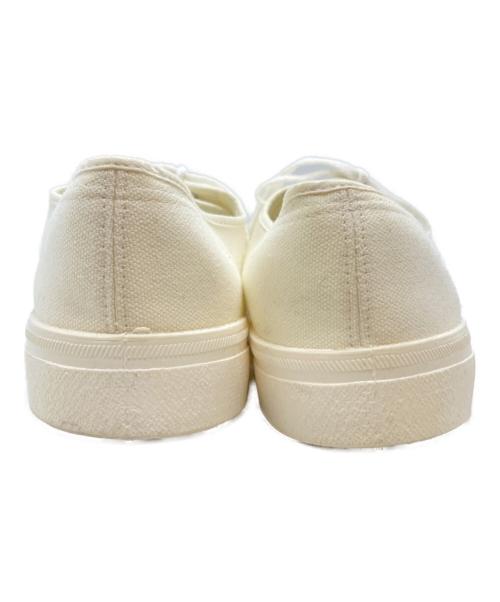 COMME des GARCONS HOMME PLUS（コムデギャルソンオムプリュス）COMME des GARCONS HOMME PLUS (コムデギャルソンオムプリュス) ホールカットスニーカー/HOLE CUT SNEAKER ホワイト サイズ:27.5㎝の古着・服飾アイテム