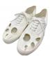 COMME des GARCONS HOMME PLUS（コムデギャルソンオムプリュス）の古着「ホールカットスニーカー/HOLE CUT SNEAKER」｜ホワイト