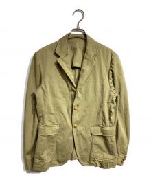 Band of Outsiders（バンドオブアウトサダーズ）の古着「金釦ジャケット/Gold-button jacket」｜ベージュ