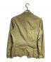 Band of Outsiders (バンドオブアウトサダーズ) 金釦ジャケット/Gold-button jacket ベージュ：6000円