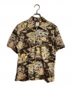 VISVIMビズビム）の古着「DUKE SHIRT SUNSHINE S／S/デュークシャツサンシャイン」｜ブラウン