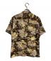 VISVIM (ビズビム) DUKE SHIRT SUNSHINE S／S/デュークシャツサンシャイン ブラウン サイズ:1：15000円