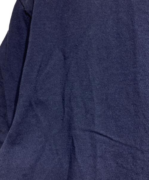 MARTIN MARGIELA（マルタン・マルジェラ）MARTIN MARGIELA (マルタン・マルジェラ) 再構築プリントTシャツ/Print Tee ネイビー サイズ:44の古着・服飾アイテム