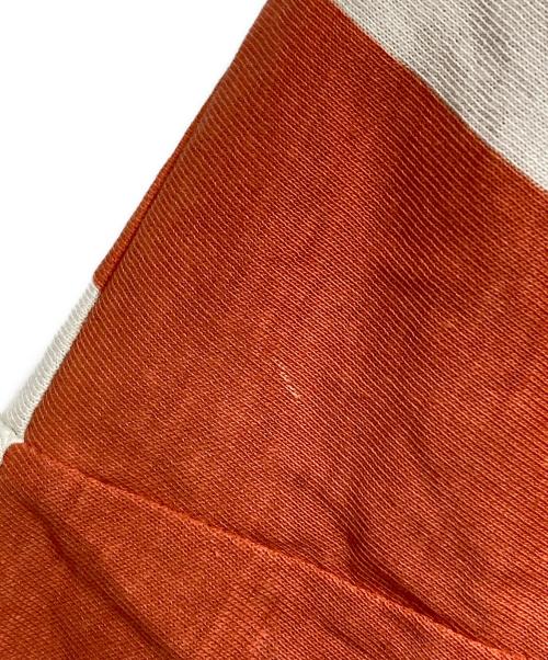 Maison Margiela（メゾンマルジェラ）Maison Margiela (メゾンマルジェラ) ランダムパッチワークTee/Random Patchwork Tee オレンジ サイズ:44の古着・服飾アイテム