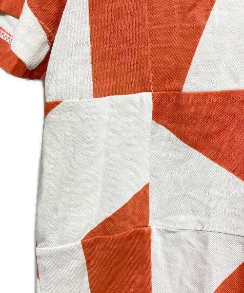 Maison Margiela（メゾンマルジェラ）Maison Margiela (メゾンマルジェラ) ランダムパッチワークTee/Random Patchwork Tee オレンジ サイズ:44の古着・服飾アイテム