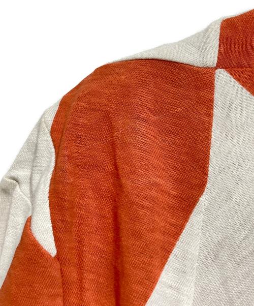 Maison Margiela（メゾンマルジェラ）Maison Margiela (メゾンマルジェラ) ランダムパッチワークTee/Random Patchwork Tee オレンジ サイズ:44の古着・服飾アイテム