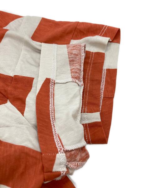 Maison Margiela（メゾンマルジェラ）Maison Margiela (メゾンマルジェラ) ランダムパッチワークTee/Random Patchwork Tee オレンジ サイズ:44の古着・服飾アイテム