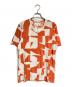Maison Margiela（メゾンマルジェラ）の古着「ランダムパッチワークTee/Random Patchwork Tee」｜オレンジ