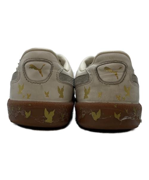 PUMA（プーマ）PUMA (プーマ) masu (エムエーエスユー) PALERMO BLESS - ALPINE SNOW/パレルモ ブレス-アルパイン スノー ベージュ サイズ:26cmの古着・服飾アイテム