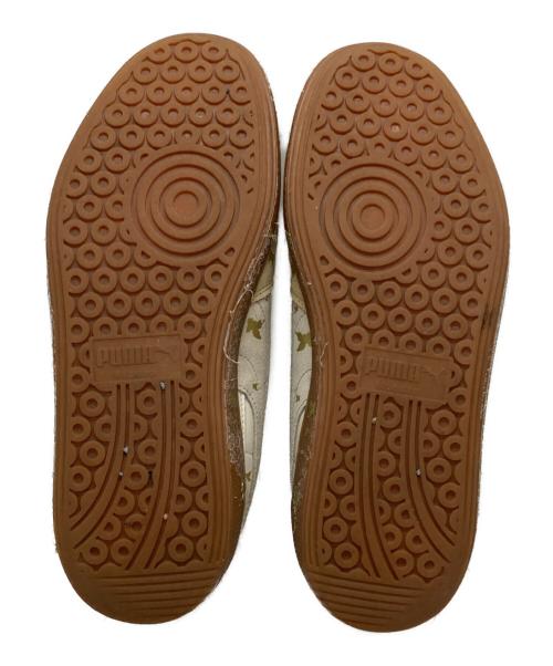 PUMA（プーマ）PUMA (プーマ) masu (エムエーエスユー) PALERMO BLESS - ALPINE SNOW/パレルモ ブレス-アルパイン スノー ベージュ サイズ:26cmの古着・服飾アイテム