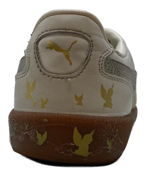 PUMA（プーマ）PUMA (プーマ) masu (エムエーエスユー) PALERMO BLESS - ALPINE SNOW/パレルモ ブレス-アルパイン スノー ベージュ サイズ:26cmの古着・服飾アイテム