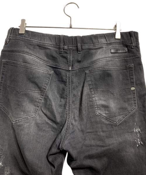 DIESEL（ディーゼル）DIESEL (ディーゼル) ダメージジョグパンツ/Distressed Jogger Pants グレー サイズ:34の古着・服飾アイテム