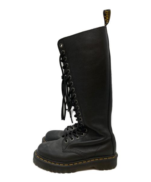 Dr.Martens（ドクターマーチン）Dr.Martens (ドクターマーチン) 20ホールブーツ ブラック サイズ:24㎝の古着・服飾アイテム