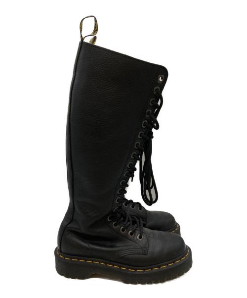 Dr.Martens（ドクターマーチン）Dr.Martens (ドクターマーチン) 20ホールブーツ ブラック サイズ:24㎝の古着・服飾アイテム