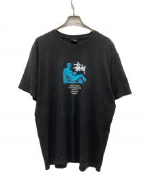 stussy（ステューシー）の古着「プリントTシャツ」｜ブラック