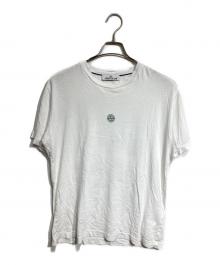 STONE ISLAND（ストーンアイランド）の古着「レタリング ワン プリント Tシャツ/LETTERING ONE PRINT TEE」｜ホワイト