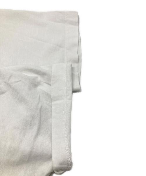 STONE ISLAND（ストーンアイランド）STONE ISLAND (ストーンアイランド) レタリング ワン プリント Tシャツ/LETTERING ONE PRINT TEE ホワイト サイズ:Lの古着・服飾アイテム