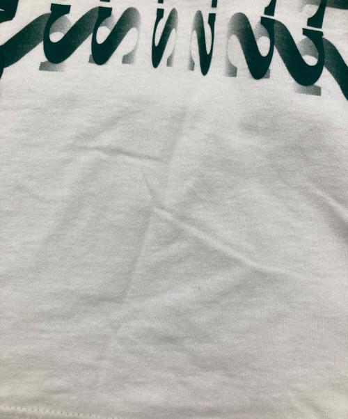 STONE ISLAND（ストーンアイランド）STONE ISLAND (ストーンアイランド) レタリング ワン プリント Tシャツ/LETTERING ONE PRINT TEE ホワイト サイズ:Lの古着・服飾アイテム
