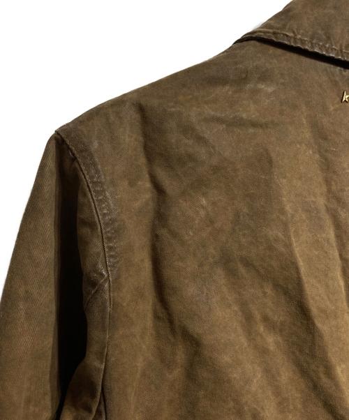 GOLDEN GOOSE（ゴールデングース）GOLDEN GOOSE (ゴールデングース) Journey(ジャーニー)トレンチコート ブラウン サイズ:Sの古着・服飾アイテム