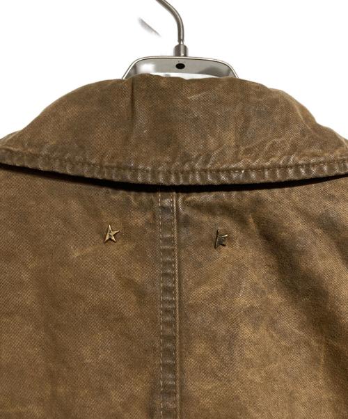 GOLDEN GOOSE（ゴールデングース）GOLDEN GOOSE (ゴールデングース) Journey(ジャーニー)トレンチコート ブラウン サイズ:Sの古着・服飾アイテム