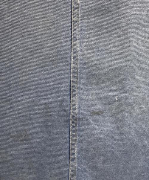 Adolphe Lafont（アドルフラフォン）Adolphe Lafont (アドルフラフォン) コットンツイルフレンチワークジャケット/French cotton twill work jacket ブルー サイズ:不明（表記無）の古着・服飾アイテム