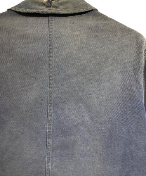 Adolphe Lafont（アドルフラフォン）Adolphe Lafont (アドルフラフォン) コットンツイルフレンチワークジャケット/French cotton twill work jacket ブルー サイズ:不明（表記無）の古着・服飾アイテム