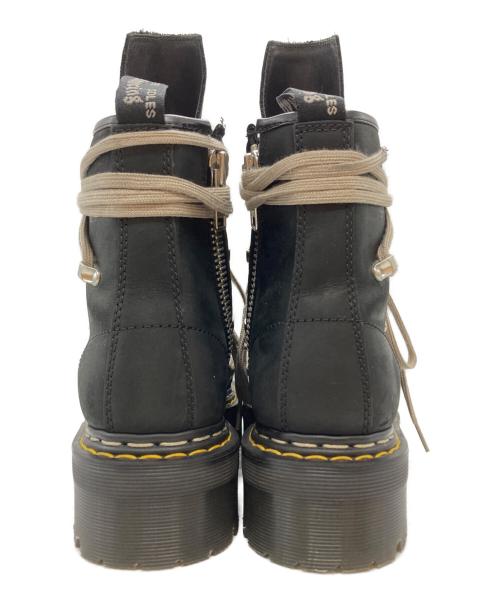 Dr.Martens（ドクターマーチン）Dr.Martens (ドクターマーチン) RICK OWENS (リックオウエンス) 1460 QUAD SOLE MEGALACE BOOT/コードソールメガレースブーツ ブラック サイズ:EU40の古着・服飾アイテム