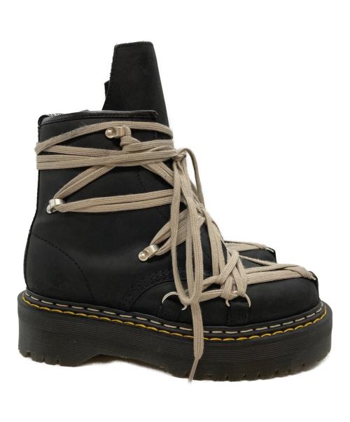 Dr.Martens（ドクターマーチン）Dr.Martens (ドクターマーチン) RICK OWENS (リックオウエンス) 1460 QUAD SOLE MEGALACE BOOT/コードソールメガレースブーツ ブラック サイズ:EU40の古着・服飾アイテム