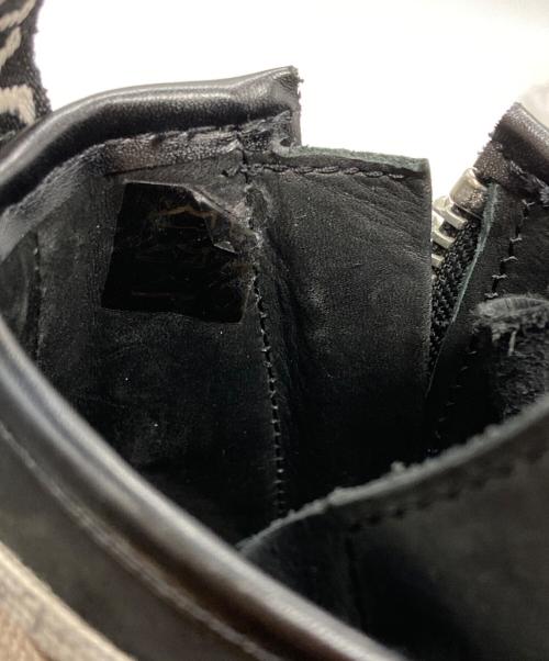 Dr.Martens（ドクターマーチン）Dr.Martens (ドクターマーチン) RICK OWENS (リックオウエンス) 1460 QUAD SOLE MEGALACE BOOT/コードソールメガレースブーツ ブラック サイズ:EU40の古着・服飾アイテム